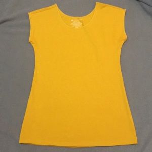 Downeast Mustard Yellow Wonder Tee Undershirt